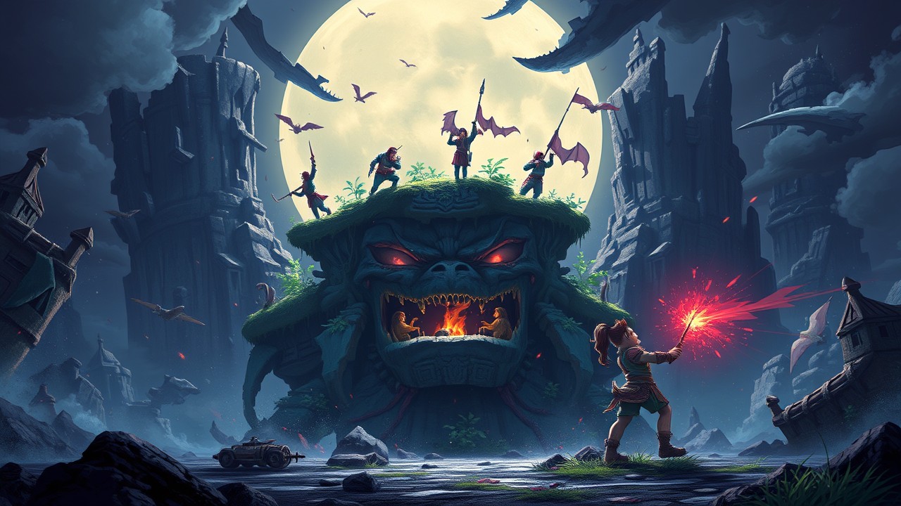 Fantasy epic with branching destinies